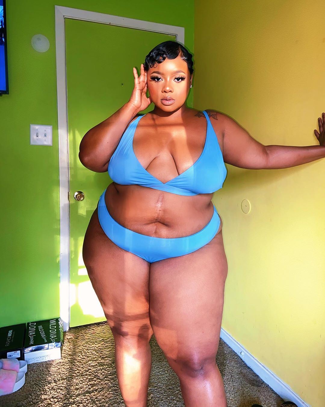 Crystal clear bbw ig